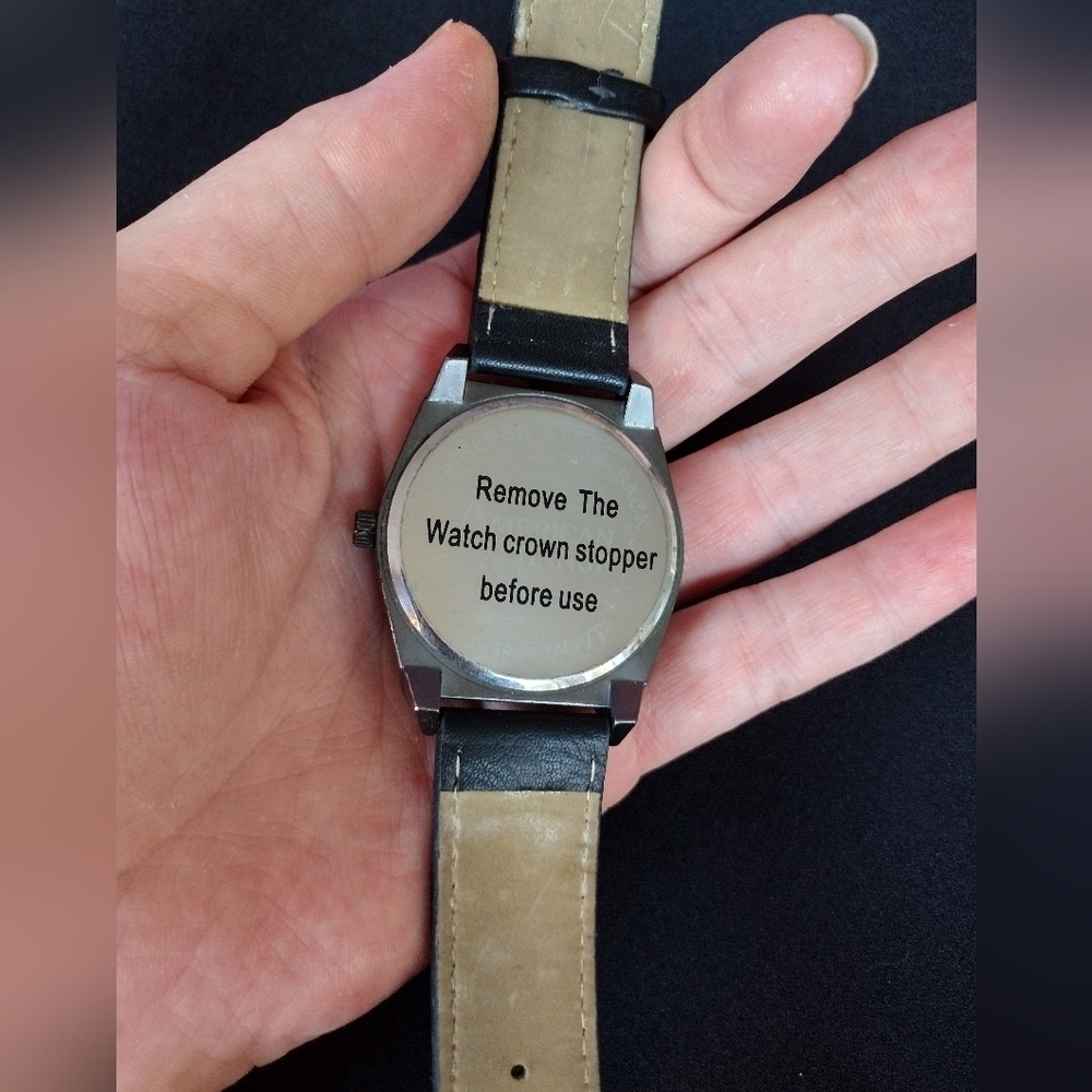 American Exchange Black and Gray Men's Watch - Picture 7 of 8